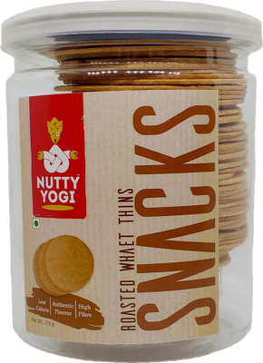 

Nutty Yogi Roasted Wheat Thins(175 g)