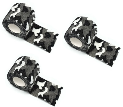 

The SweatShop Weightlifting Athletic Grip Tape Hand Support(Grey, Grey camo