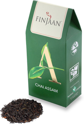 

FINJAAN Assam Tea - Red Tips 100g - Chai Assam Assorted Black Tea Box(0.1 g)