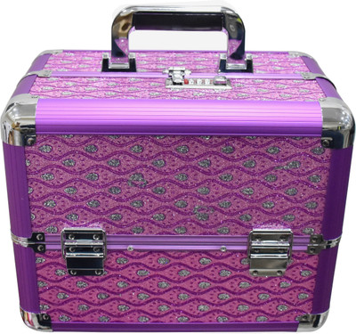 

Pride Star SP 9168 to store make up beauty products, jewellery, bangles And More!! Vanity Box(Purple)