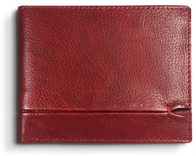 

Firdekho Men Red Genuine Leather Wallet(6 Card Slots), Wine
