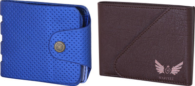 

Martell Men Multicolor Artificial Leather Wallet(2 Card Slots), Brown