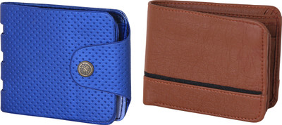 

Martell Men Multicolor Artificial Leather Wallet(2 Card Slots), Brown