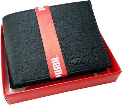 

Puma Men Casual Black Artificial Leather Wallet(3 Card Slots)
