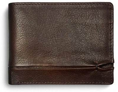 

Firdekho Men Brown Genuine Leather Wallet(6 Card Slots), Espresso