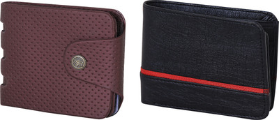 

Martell Men Multicolor Artificial Leather Wallet(2 Card Slots), Black