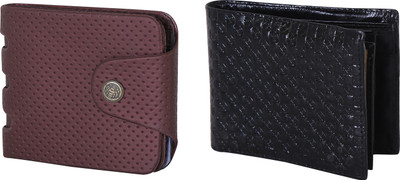 

Martell Men Multicolor Artificial Leather Wallet(2 Card Slots), Black