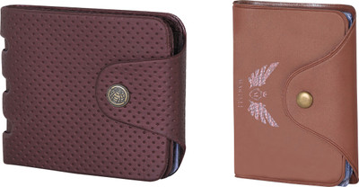 

Martell Men Multicolor Artificial Leather Wallet(4 Card Slots), Brown