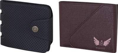 

Martell Men Multicolor Artificial Leather Wallet(2 Card Slots), Brown