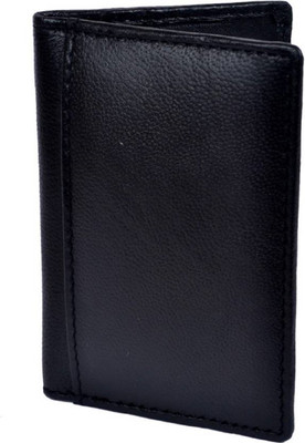 

SHAR Men Black Genuine Leather Card Holder(10 Card Slots)