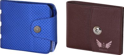 

Martell Men Multicolor Artificial Leather Wallet(2 Card Slots), Brown