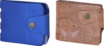

Martell Men Multicolor Artificial Leather Wallet(2 Card Slots), Brown