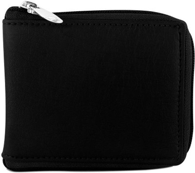 

Yakult Men Black Artificial Leather Wallet(3 Card Slots)