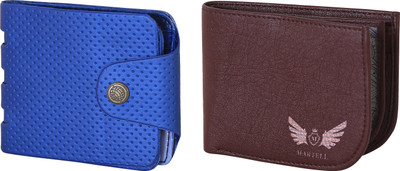 

Martell Men Multicolor Artificial Leather Wallet(2 Card Slots), Brown