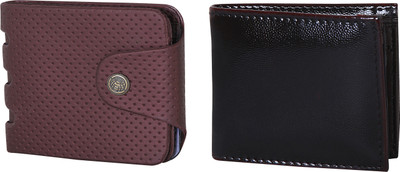 

Martell Men Multicolor Artificial Leather Wallet(2 Card Slots), Black