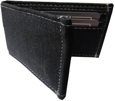 

Peacock Mundkar Boys Black Artificial Leather Wallet(4 Card Slots)