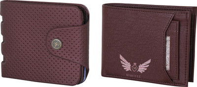

Martell Men Multicolor Artificial Leather Wallet(2 Card Slots), Brown