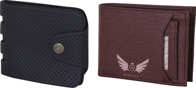 

Martell Men Multicolor Artificial Leather Wallet(2 Card Slots), Brown