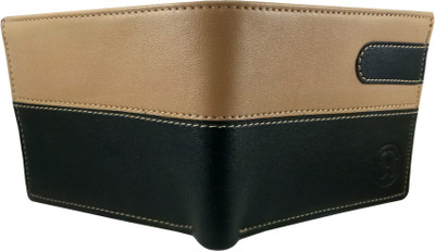 

InW Men Multicolor Artificial Leather Wallet(6 Card Slots), Black;tan