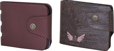 

Martell Men Multicolor Artificial Leather Wallet(2 Card Slots), Brown
