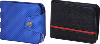 

Martell Men Multicolor Artificial Leather Wallet(2 Card Slots), Black