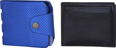 

Martell Men Multicolor Artificial Leather Wallet(2 Card Slots), Black