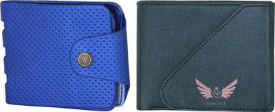 

Martell Men Multicolor Artificial Leather Wallet(2 Card Slots), Green