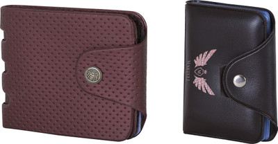 

Martell Men Multicolor Artificial Leather Wallet(4 Card Slots), Brown