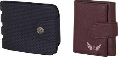 

Martell Men Multicolor Artificial Leather Wallet(2 Card Slots), Brown