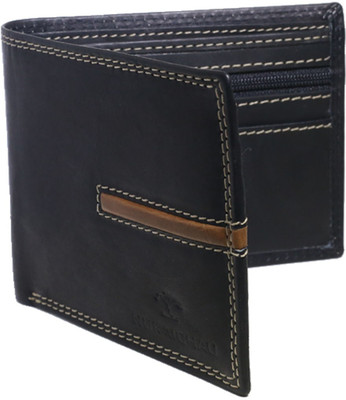 

NUKAICHAU Men Black Genuine Leather Wallet(7 Card Slots)