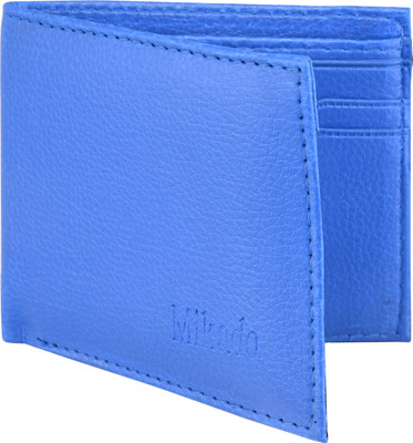 

Mikado Men Blue Artificial Leather Wallet(5 Card Slots)