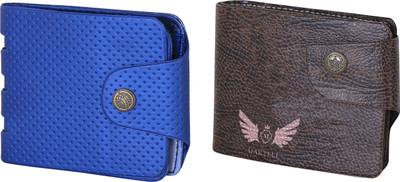

Martell Men Multicolor Artificial Leather Wallet(2 Card Slots), Brown