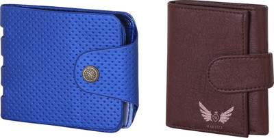 

Martell Men Multicolor Artificial Leather Wallet(2 Card Slots), Brown