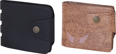 

Martell Men Multicolor Artificial Leather Wallet(2 Card Slots), Brown