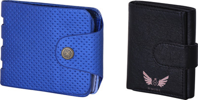 

Martell Men Multicolor Artificial Leather Wallet(2 Card Slots), Black