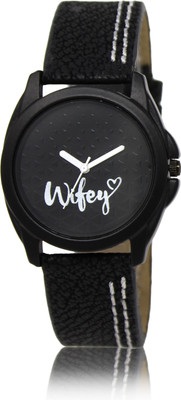 

LOREM LR234 Black Wifey WIFEY Women Watch - For Women