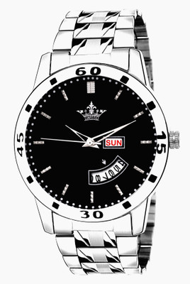 

Swisso -1675 Stylish Icon Day & Date Analogue Watch - For Men
