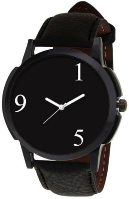 

Miss Perfect LEATHER black 9 number watch for men Watch - For Men