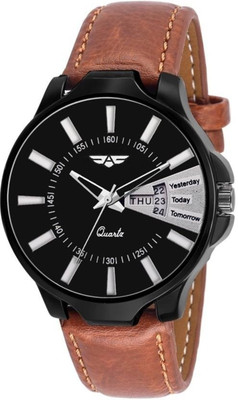 ASGARD Black Dial Analog Watch  - For Men