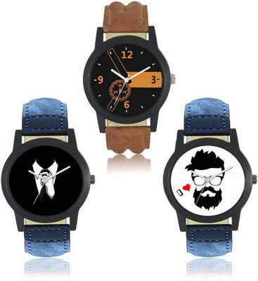

Miss Perfect Dial print ,,Brown and domin combo watch for men Watch - For Men