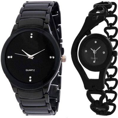 

iconfashion 50 BLACK black CHAIN Watch Watch - For Men & Women