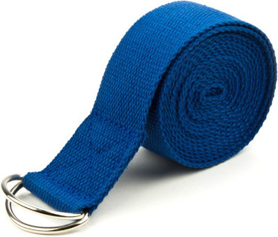 

Flyura Super Soft 8Ft Organic Cotton Yoga Strap Cotton Yoga Strap(Blue)