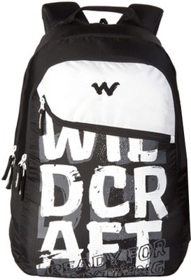 

Wiki by Wildcraft Wiki Wild Black 35 L Backpack(Black, White)