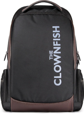 

The Clownfish Gravity Backpack 30 L Laptop Backpack(Black, Brown)