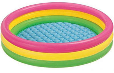 

nvcollections 4Ft Inflaatable Baby Swimming Pool & Bath Tub for kids(Colorful)