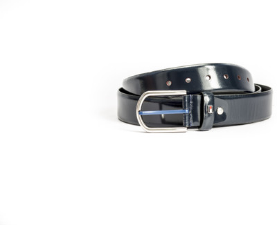

Tommy Hilfiger Men Blue Fabric Belt, Navy