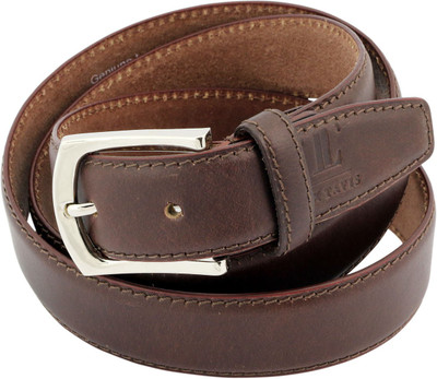 

LEX TAVIS Men Casual, Evening, Formal Brown Genuine Leather Belt