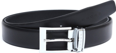 

Cross Men Formal Black Genuine Leather Belt
