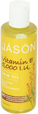 Jason Pure Natural Skin Oil, Vitamin E 5,000 I.U., 4 Ounce(118 ml)