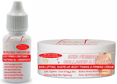 

FANTASIZE SKIN FIRMING KIT WITH CONCENRATE FOR NATURAL FIGURE CORRECTION + SKIN LIFTING & ENHANCE BODY SHAPER CREAM BODY FIRMING, TONING KIT WITH FIRM-BOOST FORMULA, Q10, COLLAGEN, ELASTIN & VITAMIN E(100 g)